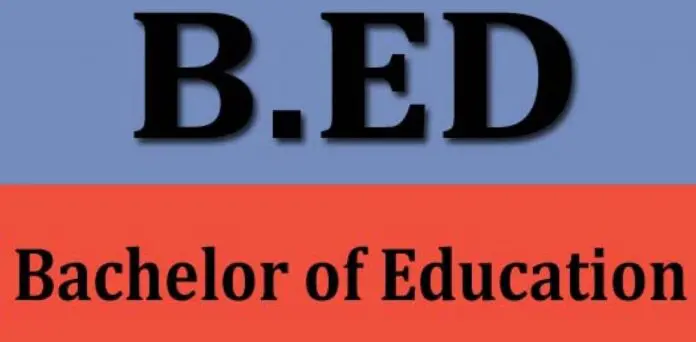 BED bachelor of education