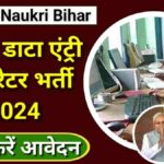 Bihar Data Entry Operator Vacancy 2024