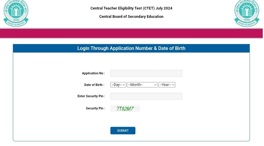 Ctet july admit card 2024