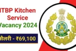 Itbp constable kitchen service vacancy 2024