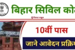 Bihar Civil Court Vacancy 2024