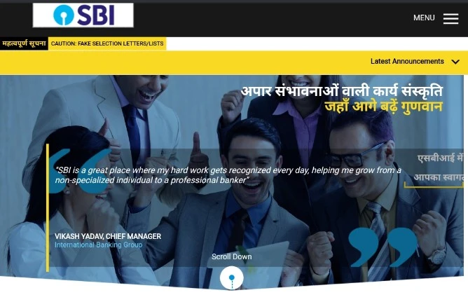 SBI SCO Vacancy 2024